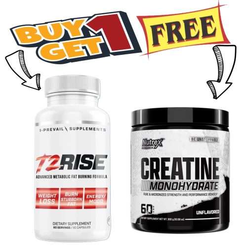 T-2 Rise fat burner with FREE Creatine